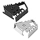 Bremshebel vergrößern Verlängerung, Motorrad hinten Fußbremshebel Pedal vergrößern Verlängerungskissen Extender für F800GS F700GS(Schwarz)