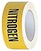 Harris Industries Pipe Marker, Nitrogen, Yellow - 2X90FT NITROGEN