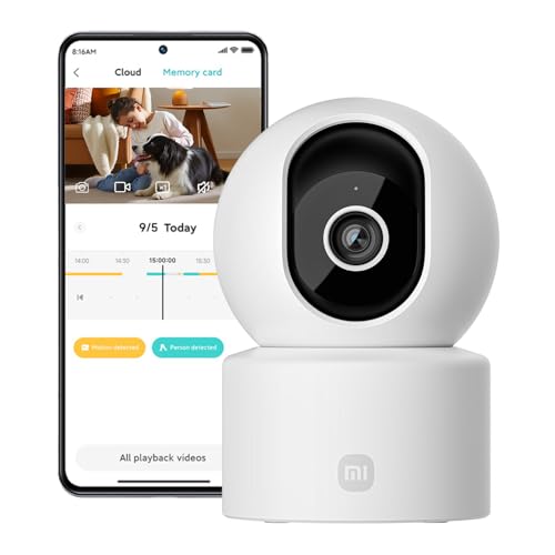 【Rilevamento AI locale e avvisi intelligenti】 Avvisi istantanei per persone, animali domestici, pianto di neonati e zone personalizzate. Il tracciamento AI segue automaticamente il movimento per una copertura completa. L'elaborazione locale garantisce la massima privacy e Risposta ultraveloce.