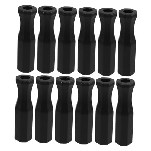 Poignées de football de table ergonomiques VANZACK en plastique noir pour un meilleur contrôle