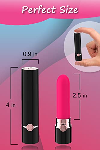Bullet Vibrator, Iusmnur Mini Lipstick Clitorial Stimulation Toys, Rechargeable Waterproof G Spot Vibrator With 10 Vibration Modes Sex Toys For Women Couples #TOP3