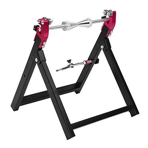 Ausla Motorrad Auswuchtmaschine, Faltbarer Design Auswuchtständer mit Montagezubehör für die Garage