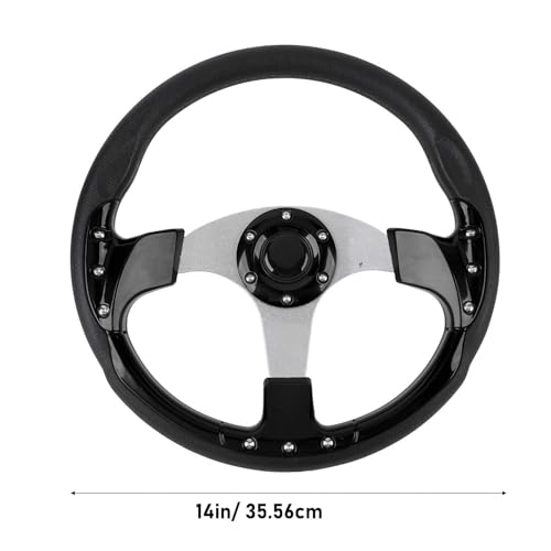 Volant de Course Universel 14 Pouces en Aluminium avec Klaxon - Geekodrome: Boutique d'accessoires geek Installation du volant OPPWONG