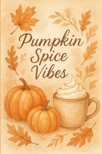 Pumpkin Spice Vibes – Cozy Autumn Grid Notebook | Fall