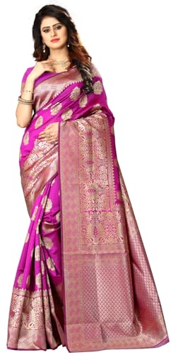 Sari Paithani en soie Kanjivaram avec son chemisier pour les mariages