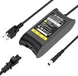 19.5V 4.62A 90W AC Adapter Charger Power Supply Cord for Dell Laptop Computer, Dell PA-10 90-watt Power Supply(Connector: 7.4x5.0mm)