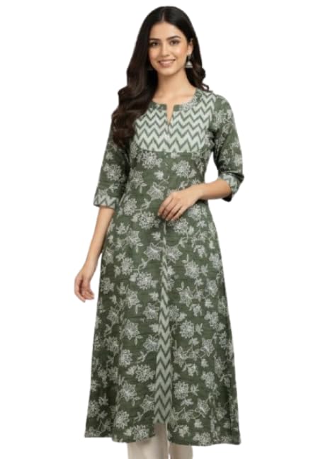 Evurra Elegant Women’s Kurti Kurta – Stylish Ethnic Wear for Daily & Festive Use 100% Cotton Straight Kurti for Women | Ku... - Review, Price and Buying Guide