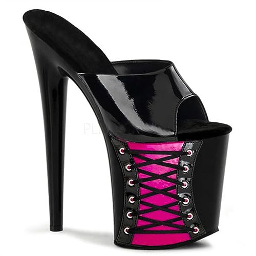 Chaussures à talons fins de 20cm avec semelle à lacets d'été