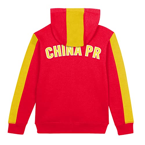 FIFA Official 2023 Women's Football World Cup Youth Team Zipped Hoodie, China, Red, 8-10 years - Image 3