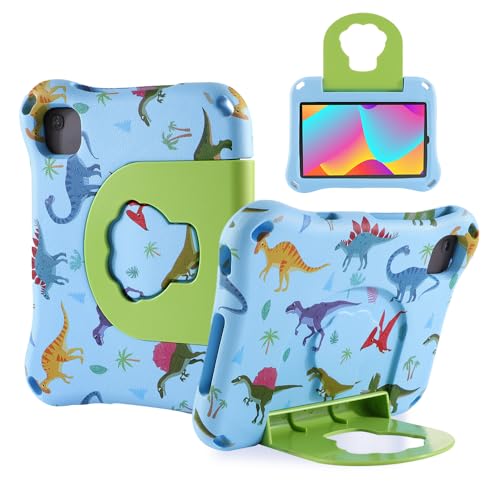 Onn 8 Kids Tablet Case Onn 8 inch 2024 4th Generation 100135923 for Boy Girl Dinosaur EVA Kid-Proof with Stand Handle Shockproof Kid-Friendly Durable Cover (KL)