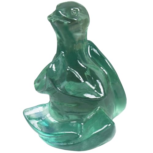 Escultura Tortuga de Cristal de Fluorita para Meditación miniatura 1