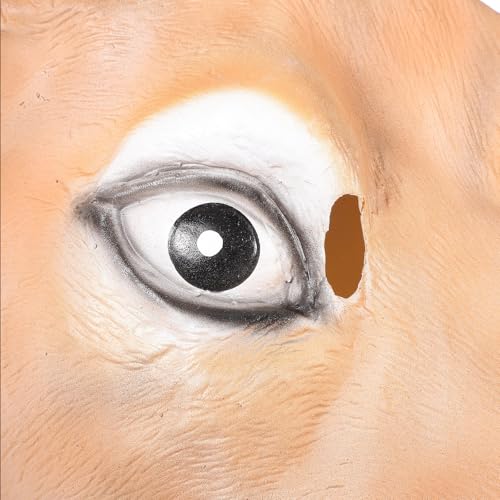 Masque kangourou drôle accessoire visage entier pour soirée déguisée
