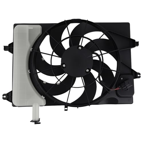 Image of maXpeedingrods Radiator Cooling Fan for Kia Soul 2019, Seltos 2019-2024, Forte 2019-2024, for Hyundai Elantra 2016-2018, GT 2018-2020, Kona 2018-2023, Veloster 2019-2021, 25380J3140 HY3115165