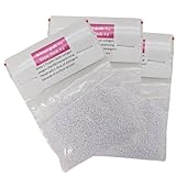 3 x 3 g grober Schnee für Schneekugel zum Basteln für DIY Bastelset | Schüttelkugel selbermachen | Individuelle Schneekugel | 40023