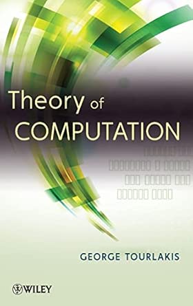 Theory of Computation book cover