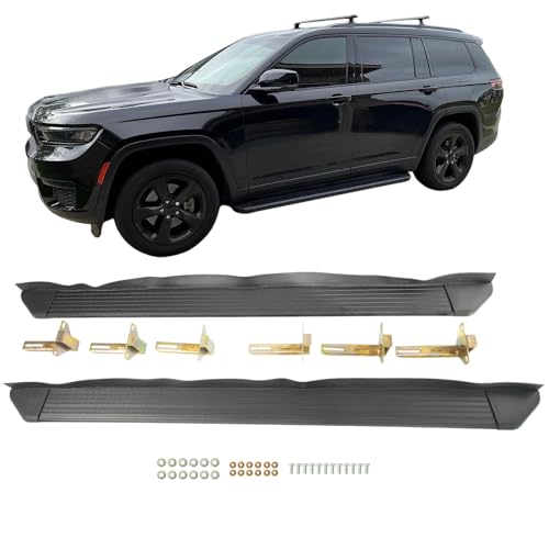 Estribos laterales para Grand Cherokee L 3-Fila 2021-2026 aluminio miniatura 1