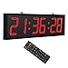 A32 Wall Clock Orologio elettronico a LED a Grande Schermo Che può Essere utilizzato in fabbriche/Palestra/spazi pubblici aeroportuali, Orologio da Parete Digitale telecomandato