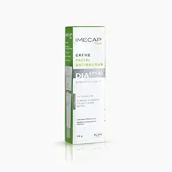 Imecap Face Dia 35g - Creme Antirrugas FPS 30 + Ácido Hialurônico + Vit. C