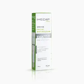 Imecap Face Dia 35g - Creme Antirrugas FPS 30 + Ácido Hialurônico + Vit. C
