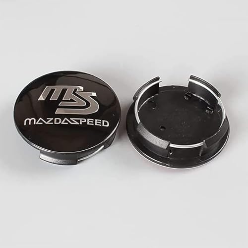 Cache moyeu Mazda Speed MS 52mm de haute précision, finition Normal-A anti-rayures