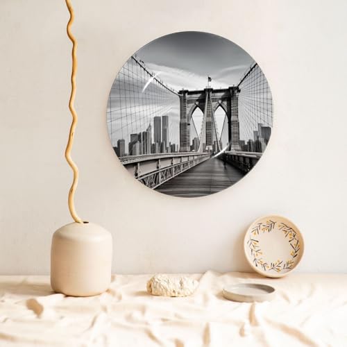 Assiette décorative Brooklyn Bridge : habillez vos murs vides - 6