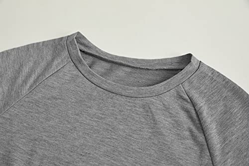 Image of Apbondy Girls Shirts Casual Long Sleeve Crewneck Loose Striped Sweatshirts Pullover Tops