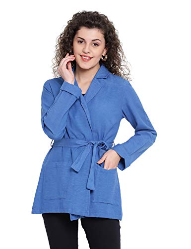Image of oxolloxo Women's Polo Cotton Floral Blazer