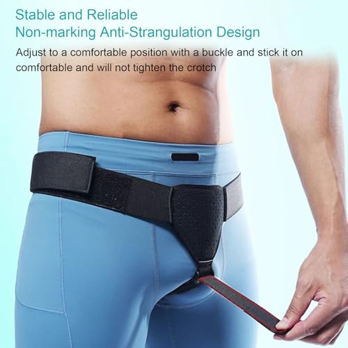 Faja para Hernia Inguinal con Almohadillas de Gel Ajustables miniatura 6