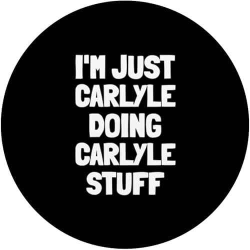 Miniatura 3 de I'm Just Carlyle Doing Carlyle Stuff PopSockets Swappable PopGrip