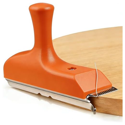 Qivine Kantenschneider Umleimer, Manueller Kantenhobel Holz für die Holzbearbeitung, Robust Trockenbau Hobel für Gipskarton, PVC, ABS