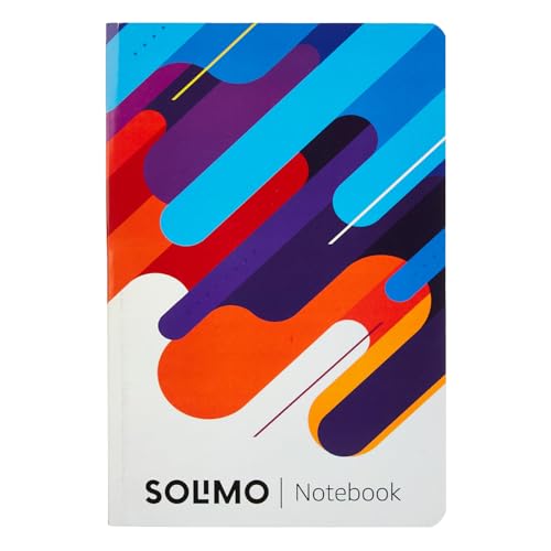 Image of Amazon Brand - Solimo A5 Dot Grid Journal | 100 GSM | Flat Lay Binding | Rounded Corners | Suitable for Sketching or Doodling, To-do lists & more (160 Pages)