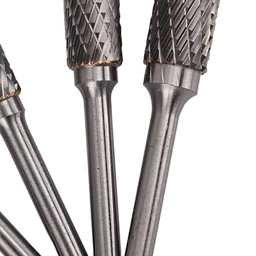 Set de Fresas de Carburo, Corte Doble, 5 Piezas miniatura 7