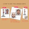 Custom Bobblehead, Custom Doctor Bobbleheads - Male Doctor with Stethoscope and Medical Record Book,Fully Customizable with Polymer Clay,Personalized Bobbleheads Best Gifts for Someone
