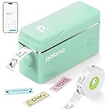 POLONO Label Maker Machine with Tape...