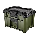 BUNKER Load-Up 2 Drawer Stacking Tool Box 570mm - Heavy-Duty Impact-Resistant Storage, Ball Bearing Drawers, Auto-Lock, Modular Tool System