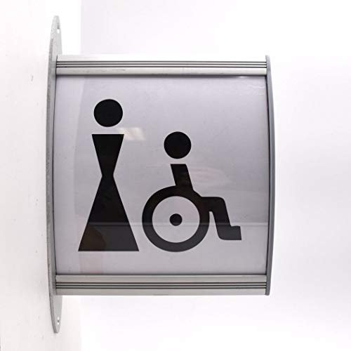 Plaque de bureau pour entreprise Eternity signalétique drapeau personnalisable