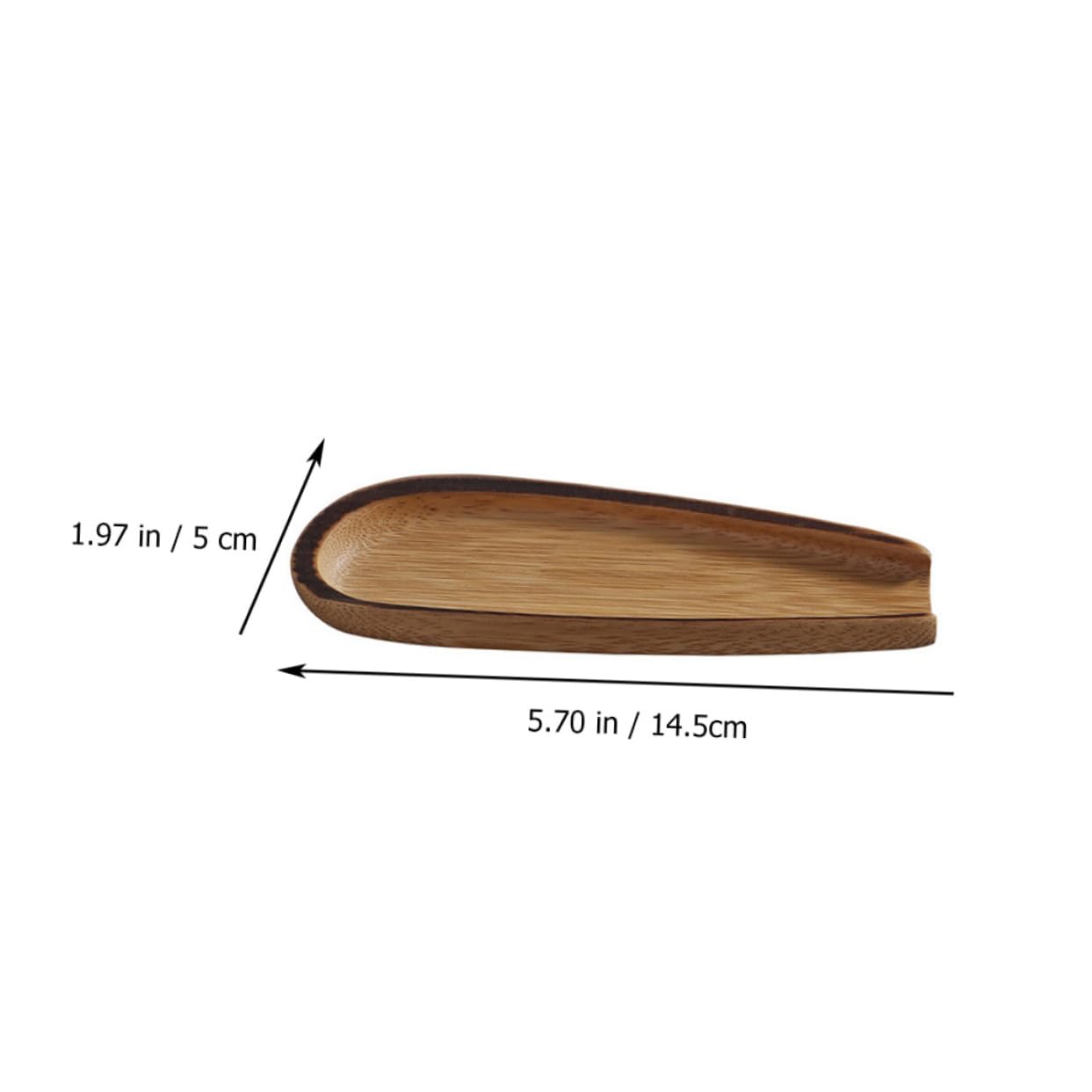 FUNOMOCYA 2Pcs Tea Spoon Traditional Tea Ceremony Accessories Handmade Tea Needle Shovel for Home Office Outdoor Use for Tea Lovers and Present Giving