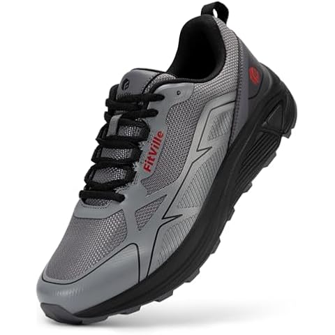 FitVille Wide Fit Trail Running Shoes Cover