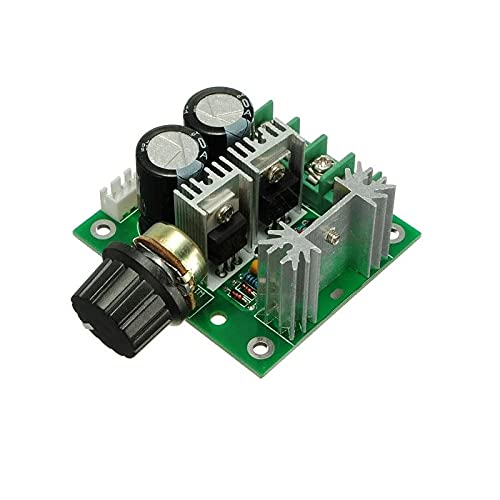 Robocraze 12V-40V 10A DC Motor PWM Speed Control Switch Governor With knob | High Efficiency, High Torque, Low Heat Generating with Reverse Polarity Protection, High Current Protection (TIFMC0143) (B09CHB45C4) Amazon Price History, Amazon Price Tracker