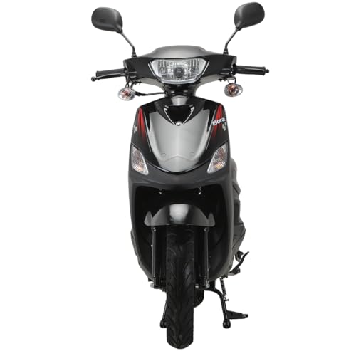 Image of X-PRO Bora 50cc Gas Moped Scooter for Adults - Automatic Transmission, 4‑Stroke Engine, Street Legal with Headlight, Rear Trunk, Front /Rear Suspension & DOT Tires