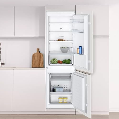 Balay - Frigorífico Combi Integrable, Puerta Deslizante, NoFrost, Cajón Fresh, 260 litros, 3KIE712F - imagen 3