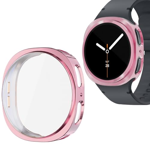 Funda Galaxy Watch 8 44mm de TPU flexible antiarañazos con pantalla táctil