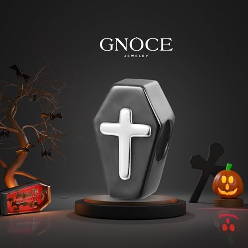 Image of GNOCE Halloween Charm Bracelet Fit Pandora Beads for Women Gift
