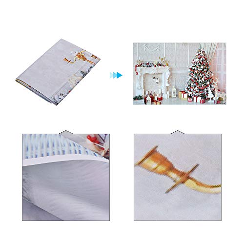 Andoer 2,1 * 1,5 M Piedi sullo Sfondo di Natale