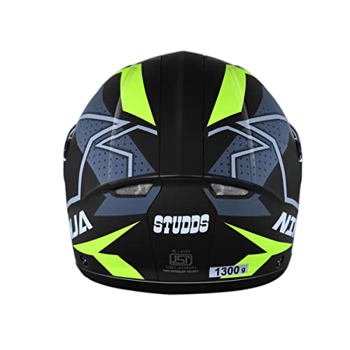 Image of STUDDS Ninja Elite Super D6 FLIP-UP Full FACE Helmet N5 MATT Black-XL