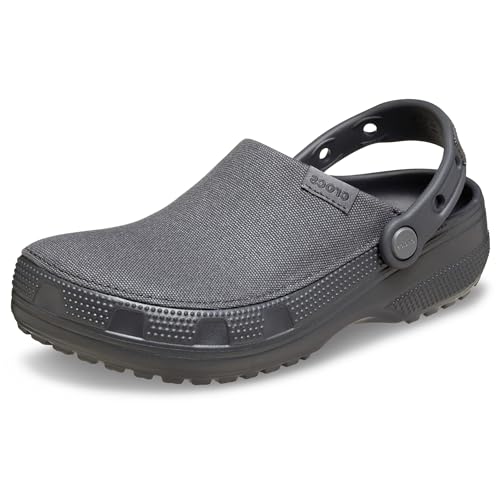 Image of Crocs Unisex-Adult Classic Crafted Canvas & Suede Clogs
