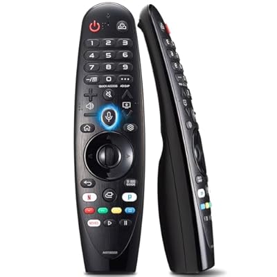 Replacement Voice LG Magic Remote Control AKB75855501, Universal LG TV Remote AN-MR20GA with Pointer Function for OLED QNED 4K NanoCell Webos Smart TV, Replaced MR19BA MR18BA MR21 MR22 MR23 MR24