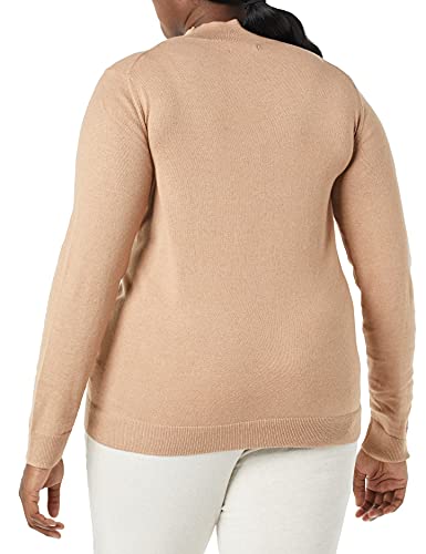 Image of Amazon Essentials Women's Lightweight Mock Neck Pullover Sweater, Regular Fit (Available in Plus Size)