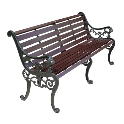 �x���` ���O�A�K�[�f���x���` �J�ɋ����A���S���t���[���̖ؐ��K�[�f���p�[�N���֎q�A�ό󐫂���������O�p�e�B�I���֎q�A�w������ƃA�[�����X�g�t���A2?3�l�p(Brown,120x58x72cm/47x23x28in)