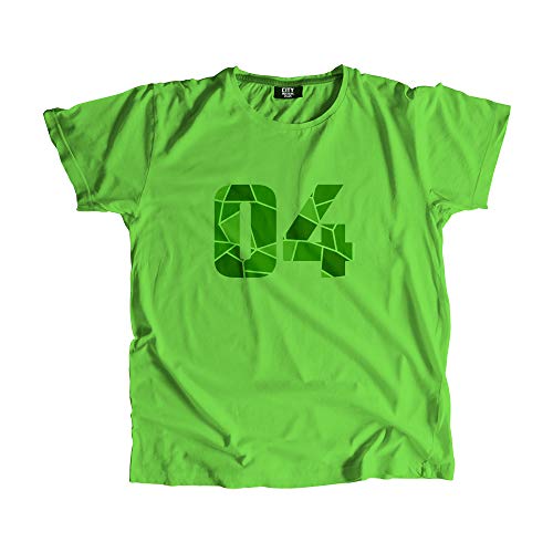 T-shirt 04 Number Men haut unisexe aux finitions soignées